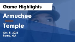Armuchee  vs Temple Game Highlights - Oct. 5, 2021