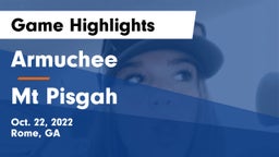 Armuchee  vs Mt Pisgah Game Highlights - Oct. 22, 2022