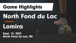 North Fond du Lac  vs Lomira  Game Highlights - Sept. 15, 2022
