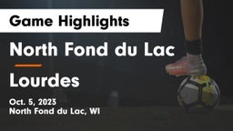 North Fond du Lac  vs Lourdes  Game Highlights - Oct. 5, 2023