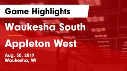 Waukesha South  vs Appleton West  Game Highlights - Aug. 30, 2019