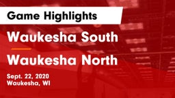 Waukesha South  vs Waukesha North Game Highlights - Sept. 22, 2020