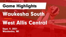 Waukesha South  vs West Allis Central  Game Highlights - Sept. 9, 2021