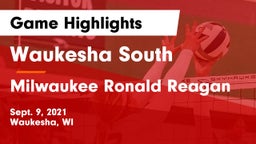 Waukesha South  vs Milwaukee Ronald Reagan  Game Highlights - Sept. 9, 2021