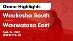 Waukesha South  vs Wauwatosa East  Game Highlights - Aug. 27, 2022