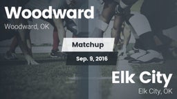 Matchup: Woodward  vs. Elk City  2016