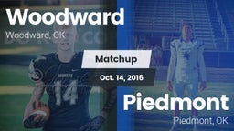 Matchup: Woodward  vs. Piedmont  2016