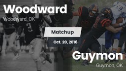 Matchup: Woodward  vs. Guymon  2016