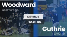Matchup: Woodward  vs. Guthrie  2016