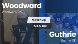 Matchup: Woodward  vs. Guthrie  2018