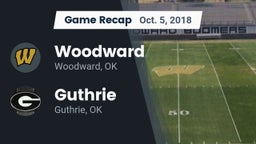 Recap: Woodward  vs. Guthrie  2018