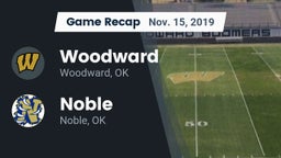 Recap: Woodward  vs. Noble  2019