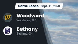 Recap: Woodward  vs. Bethany  2020