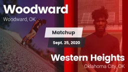Matchup: Woodward  vs. Western Heights  2020