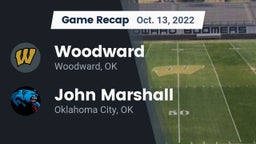Recap: Woodward  vs. John Marshall  2022