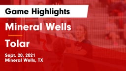 Mineral Wells  vs Tolar  Game Highlights - Sept. 20, 2021