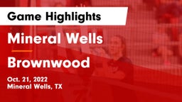 Mineral Wells  vs Brownwood  Game Highlights - Oct. 21, 2022