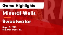 Mineral Wells  vs Sweetwater  Game Highlights - Sept. 8, 2023