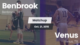 Matchup: Benbrook  vs. Venus  2016