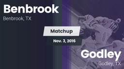 Matchup: Benbrook  vs. Godley  2016