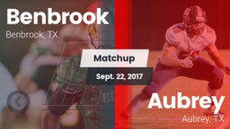 Matchup: Benbrook  vs. Aubrey  2017