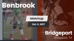 Matchup: Benbrook  vs. Bridgeport  2017