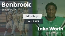 Matchup: Benbrook  vs. Lake Worth  2018