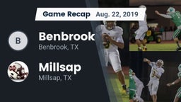 Recap: Benbrook  vs. Millsap  2019