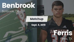 Matchup: Benbrook  vs. Ferris  2019