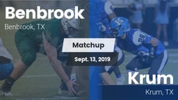 Matchup: Benbrook  vs. Krum  2019