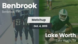 Matchup: Benbrook  vs. Lake Worth  2019
