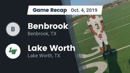 Recap: Benbrook  vs. Lake Worth  2019