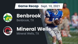 Recap: Benbrook  vs. Mineral Wells  2021