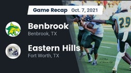 Recap: Benbrook  vs. Eastern Hills  2021