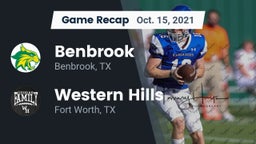 Recap: Benbrook  vs. Western Hills  2021
