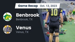 Recap: Benbrook  vs. Venus  2023