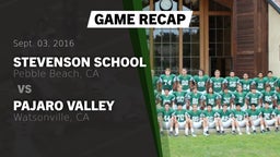 Recap: Stevenson School vs. Pajaro Valley  2016