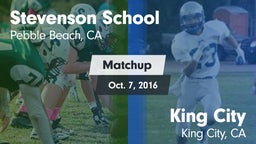 Matchup: Stevenson vs. King City  2016