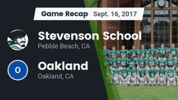 Recap: Stevenson School vs. Oakland  2017