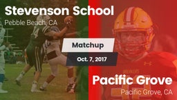 Matchup: Stevenson vs. Pacific Grove  2017