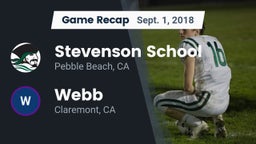 Recap: Stevenson School vs. Webb  2018