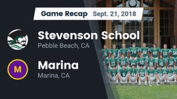 Recap: Stevenson School vs. Marina  2018