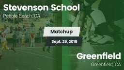 Matchup: Stevenson vs. Greenfield  2018