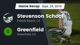 Recap: Stevenson School vs. Greenfield  2018