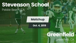 Matchup: Stevenson vs. Greenfield  2019