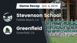 Recap: Stevenson School vs. Greenfield  2019