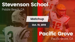Matchup: Stevenson vs. Pacific Grove  2019