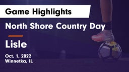 North Shore Country Day  vs Lisle  Game Highlights - Oct. 1, 2022