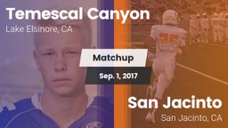 Matchup: Temescal Canyon vs. San Jacinto  2017