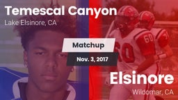 Matchup: Temescal Canyon vs. Elsinore  2017
